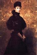 Gyula Benczur Portrait of Queen Elizabeth Germany oil painting artist